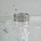 Black Hills Gold ring wedding band leaves size 5.5 sterling silver women