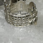 Boston City ring Boston Marathon architectural  band size 6 sterling silver women