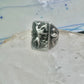 Bucking Bronco ring Horse Cowboy cactus snake southwest size 8.50 sterling silver
