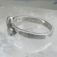 Black Hills Gold ring heart stacker band leaves size 6.75 sterling silver women