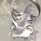 Navajo wolf Ring turquoise band size 8 sterling silver men women