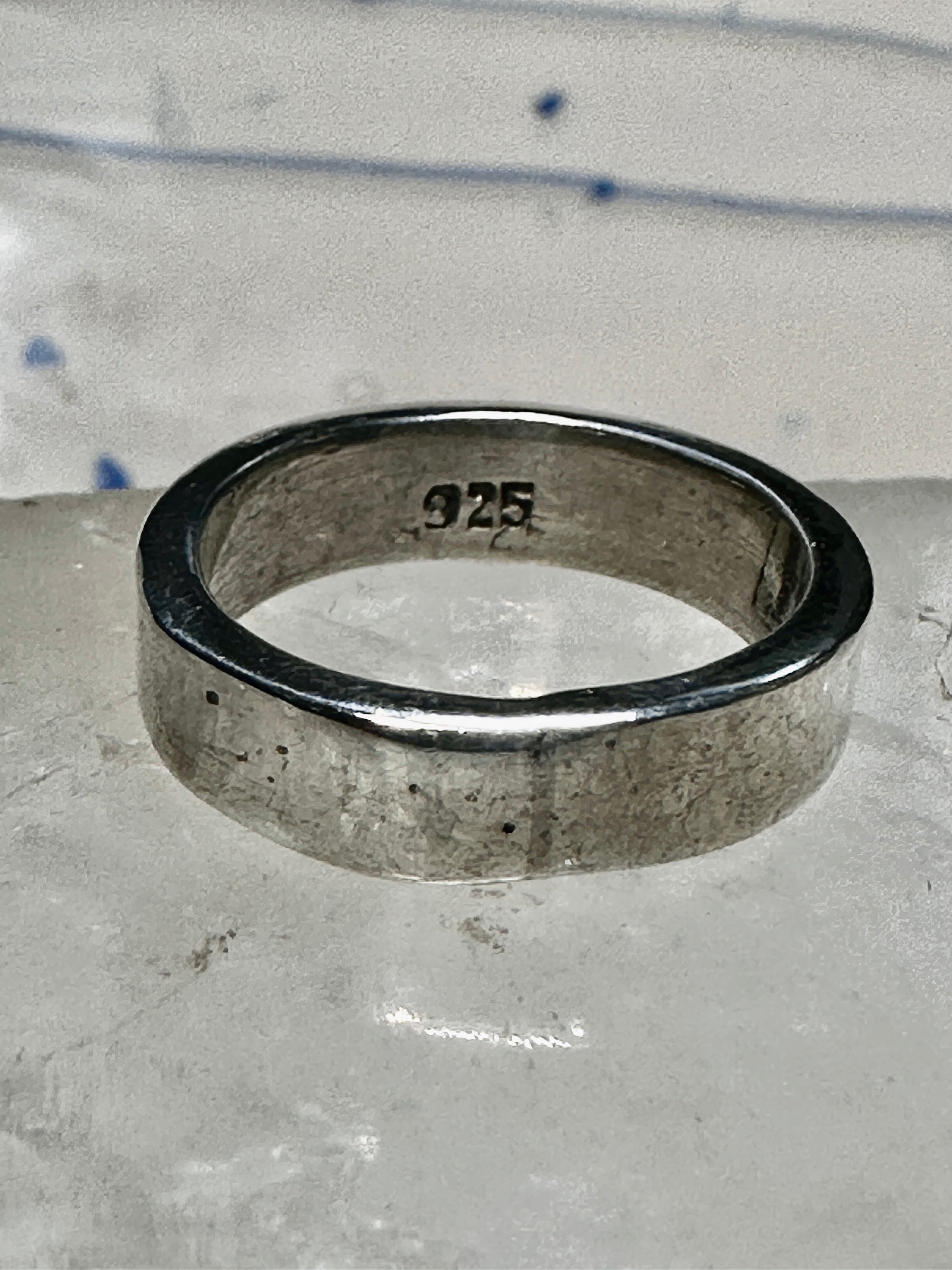 Modern 925 Sterling Silver Plain Band Rings For Men Women at Rs 100/gram in  Jaipur