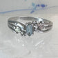 Black Hills Gold ring floral band leaves size 9 sterling silver women