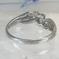 Black Hills Gold ring floral band leaves size 9 sterling silver women