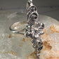 Navajo long squash blossom Ring size 9.75 sterling silver girls women