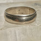 Wedding ring size 7 Plain band Love sterling silver women men