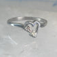 Black Hills Gold ring heart love band Valentine leaves size 5.75 sterling silver women