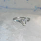 Black Hills Gold ring heart love band Valentine leaves size 5.75 sterling silver women