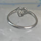 Black Hills Gold ring heart love band Valentine leaves size 5.75 sterling silver women