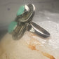 Navajo snake ring turquoise size 5.75 sterling silver girls women pinky