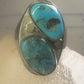 Navajo turquoise ring size 11.25 sterling silver girls women men