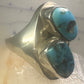 Navajo turquoise ring size 11.25 sterling silver girls women men