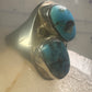 Navajo turquoise ring size 11.25 sterling silver girls women men