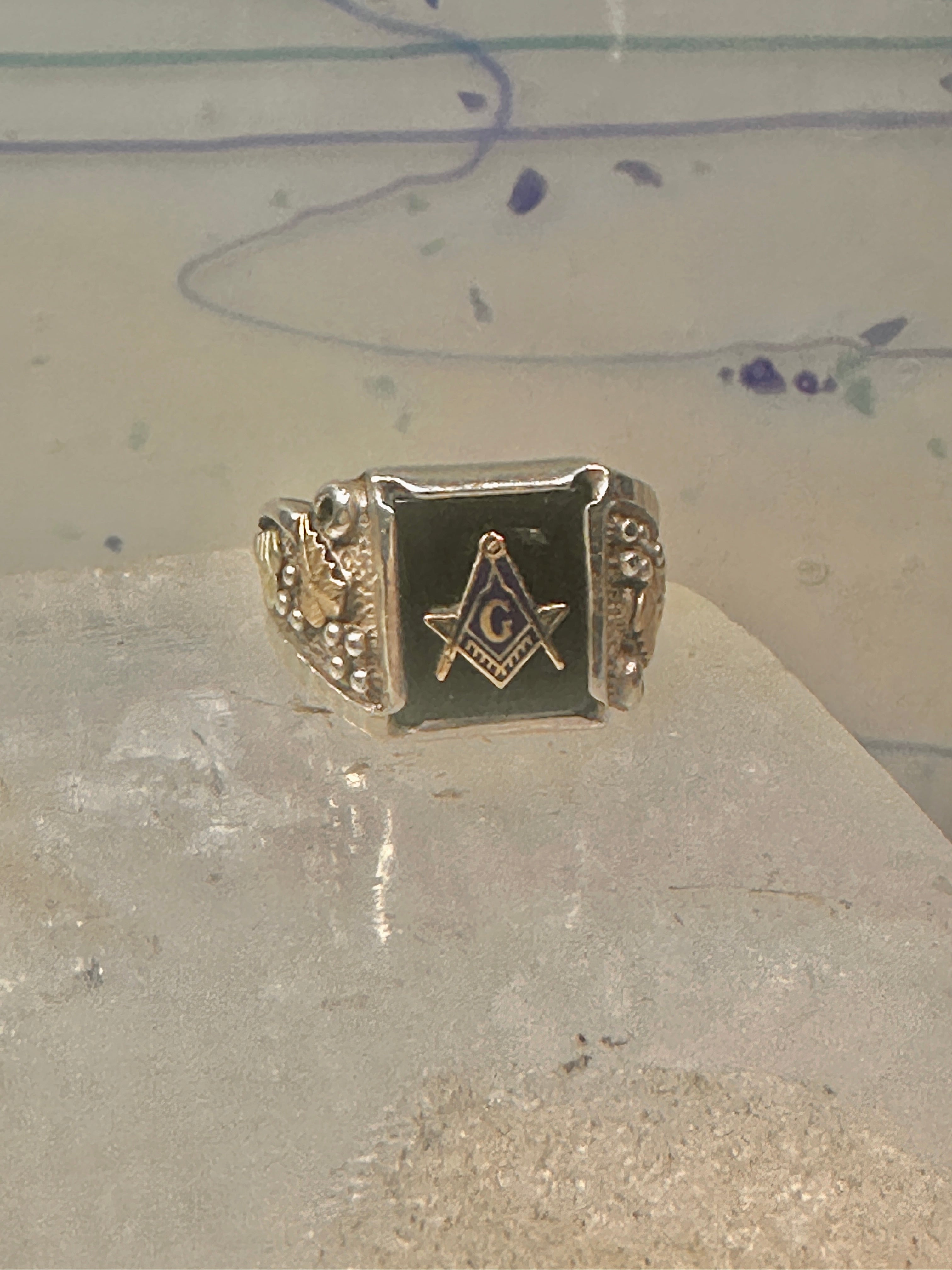 Black hills gold masonic ring online