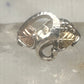 Black Hills Gold ring leaves band size 5.75 sterling silver women girls