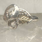 Black Hills Gold ring leaves band size 5.75 sterling silver women girls