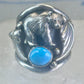 Bear ring turquoise band claw Carolyn Pollack size 7 sterling silver women