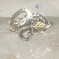 Black Hills Gold ring leaves band size 5.75 sterling silver women girls