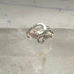 Black Hills Gold ring leaves band size 5.75 sterling silver women girls