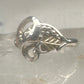 Black Hills Gold ring leaves band size 5.75 sterling silver women girls