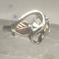 Black Hills Gold ring leaves band size 5.75 sterling silver women girls