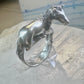 Horse ring animal band size 5 cowgirl sterling silver women