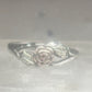 Black Hills Gold ring Rose Flower Leaves wedding band size 5.5 sterling silver women girls