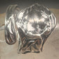 Spoon ring Arum Calla Lily band sterling silver size 8 sterling silver