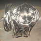 Spoon ring Arum Calla Lily band sterling silver size 8 sterling silver