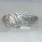 Black Hills Gold ring wedding band size 11.50 sterling silver women men AS IS CUT BAND