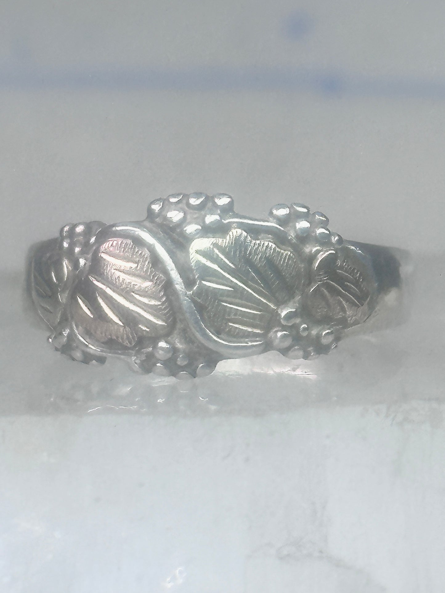 Black Hills Gold ring wedding band size 11.50 sterling silver women men AS IS CUT BAND