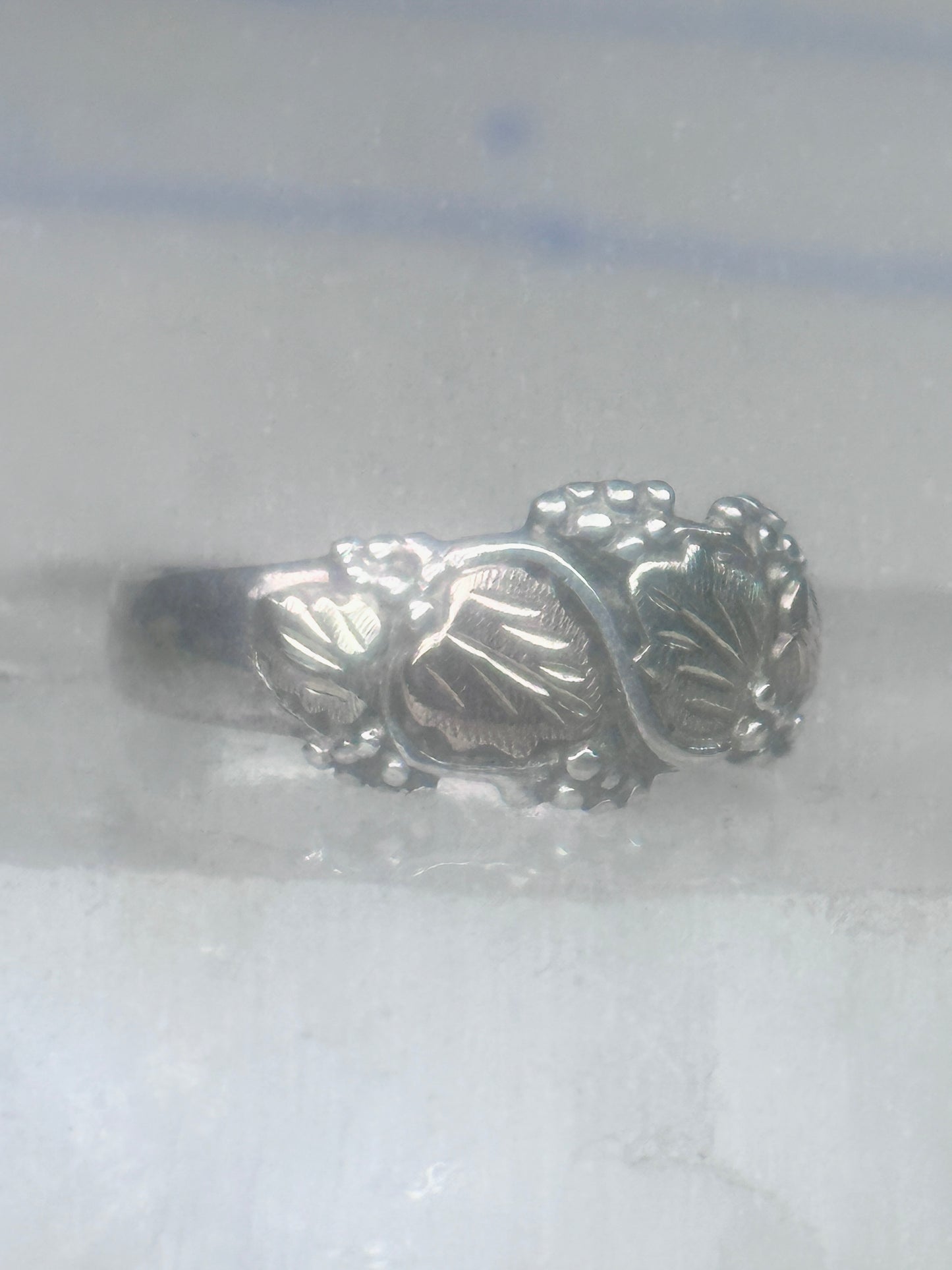 Black Hills Gold ring wedding band size 11.50 sterling silver women men AS IS CUT BAND
