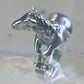Horse ring animal band size 5 cowgirl sterling silver women