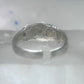 Black Hills Gold ring wedding band size 11.50 sterling silver women men AS IS CUT BAND