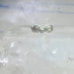 Black Hills Gold ring wedding leaves  band size 6.50 sterling silver women