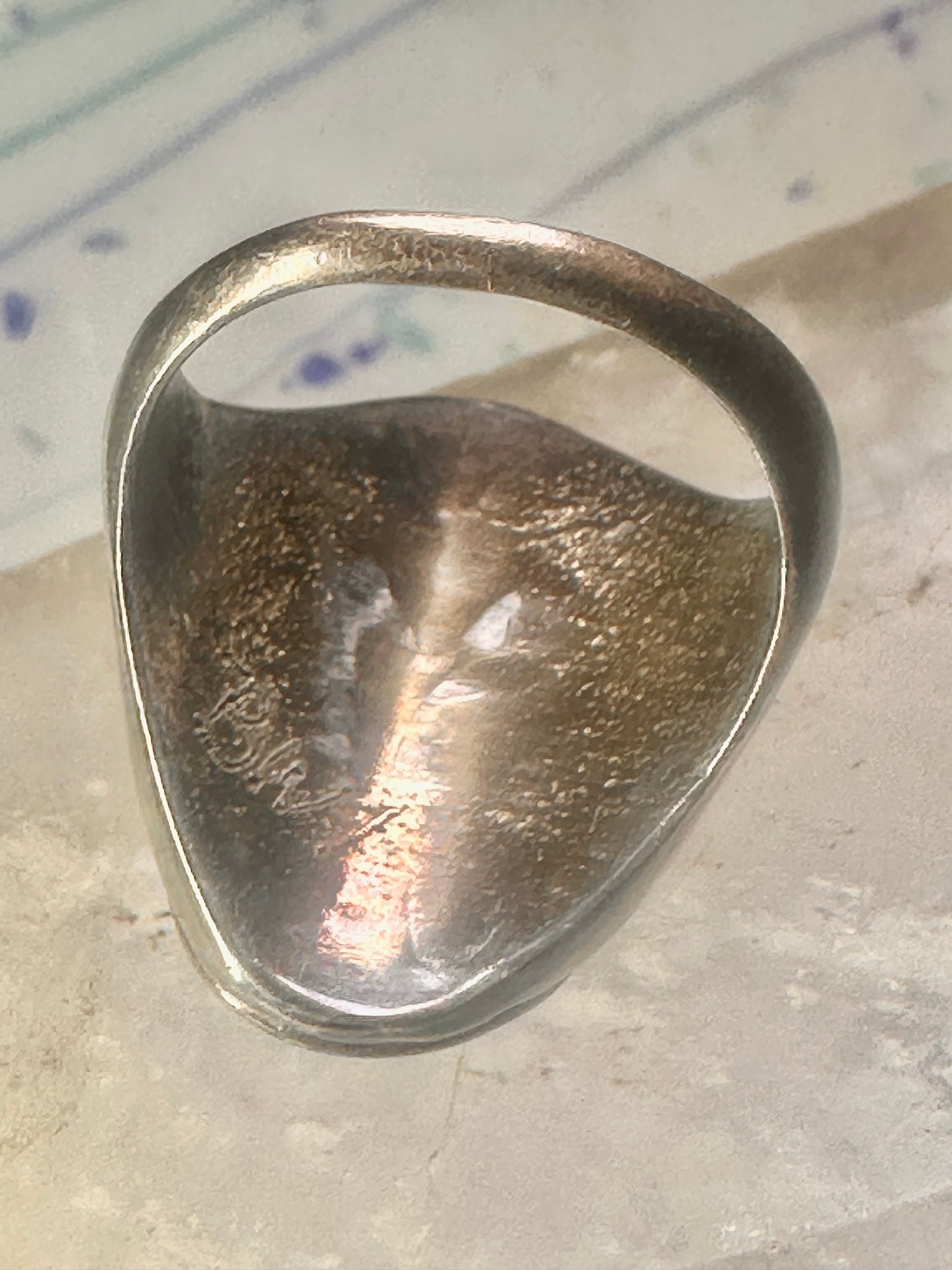 Navajo ring snake size 11 turquoise sterling silver men women