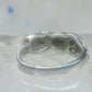Black Hills Gold ring wedding leaves  band size 6.50 sterling silver women