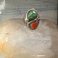 Navajo ring snake size 11 turquoise sterling silver men women
