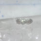 Black Hills Gold ring wedding leaves  band size 6.50 sterling silver women