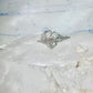 Black Hills Gold ring heart love Valentine leaves floral size 8.25 sterling silver women