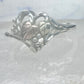 Black Hills Gold ring heart love Valentine leaves floral size 8.25 sterling silver women