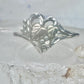 Black Hills Gold ring heart love Valentine leaves floral size 8.25 sterling silver women
