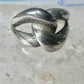 Love Knot ring knot band size 7 sterling silver women girls