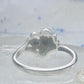 Black Hills Gold ring heart love Valentine leaves floral size 8.25 sterling silver women