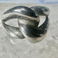 Love Knot ring knot band size 7 sterling silver women girls