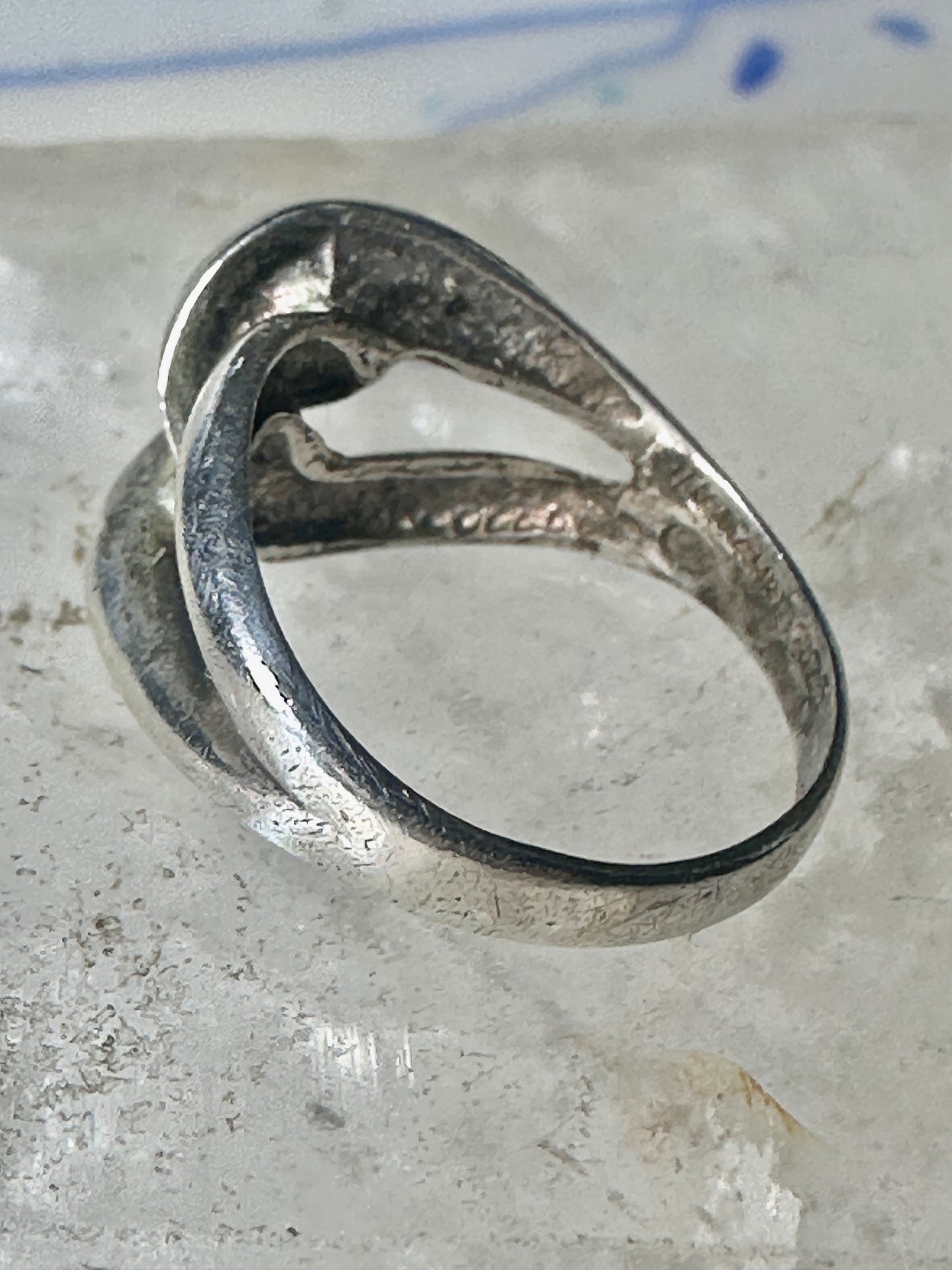 Love Knot ring knot band size 7 sterling silver women girls