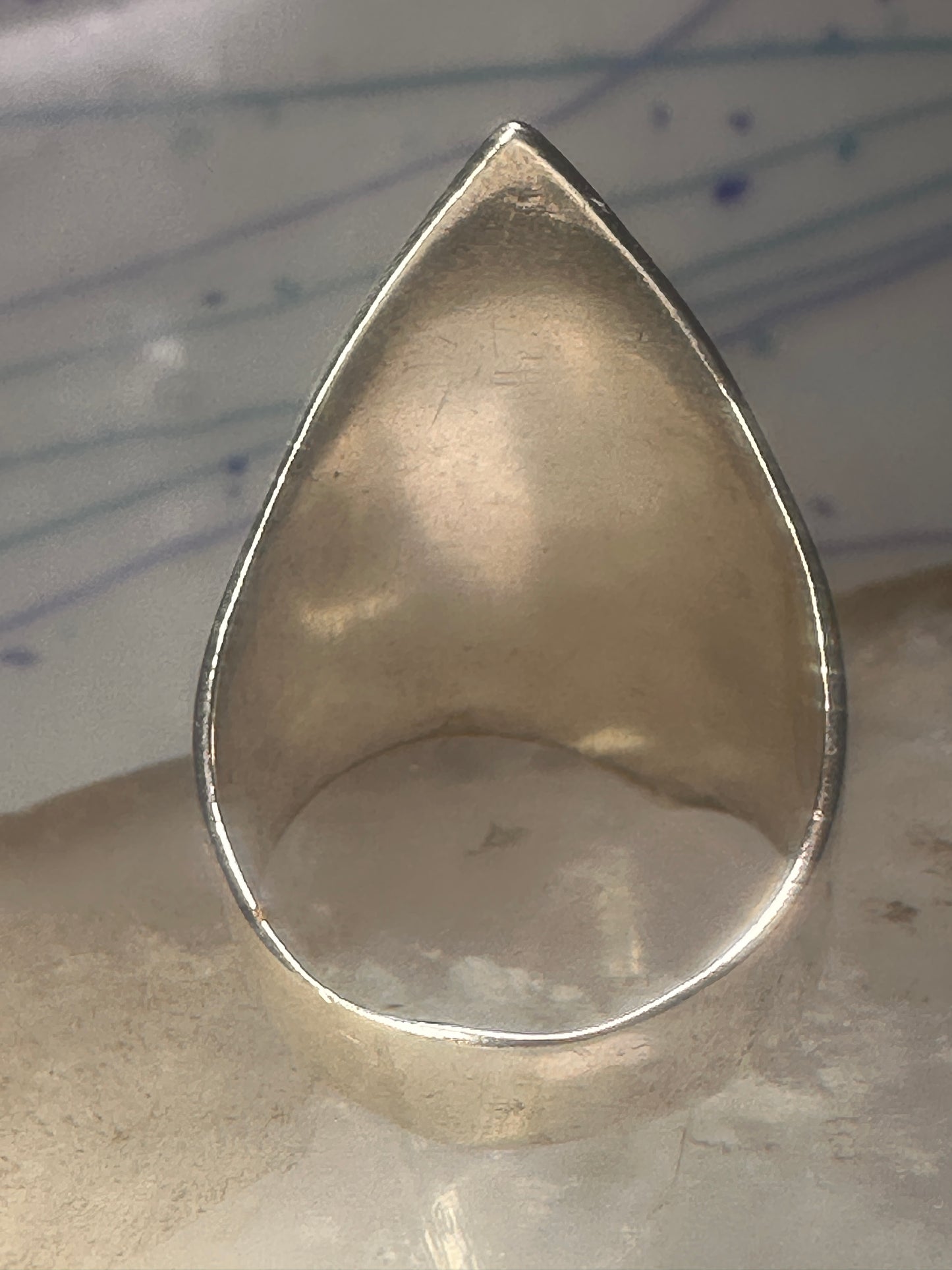 Navajo ring turquoise MOP onyx cobblestone size 10.5 sterling silver men women