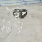 Love Knot ring knot band size 7 sterling silver women girls