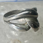 Love Knot ring knot band size 7 sterling silver women girls