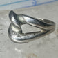 Love Knot ring knot band size 7 sterling silver women girls
